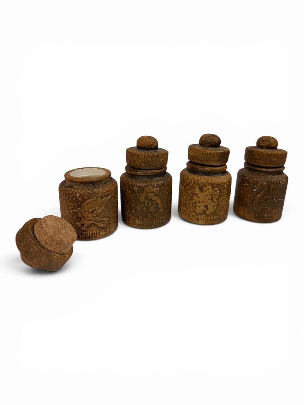 Harry Potter Hogwarts Houses Ceramic Storage Jars - Set of 4